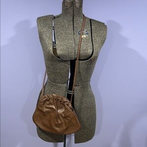 Brown Leather Crossbody Bag